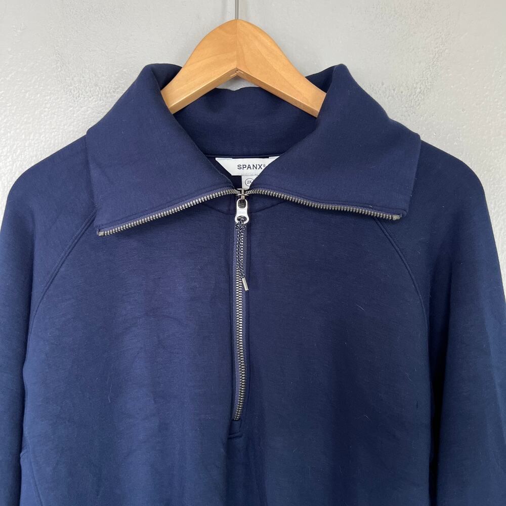 Spanx Airessentials Pullover Top Half Zip Sweatsh… - image 4